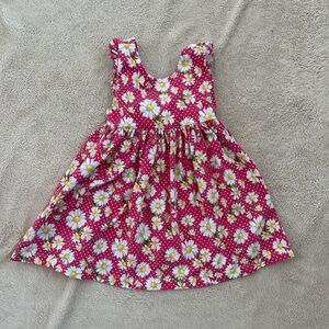 Mayoral Floral Daisy Bow Back Dress